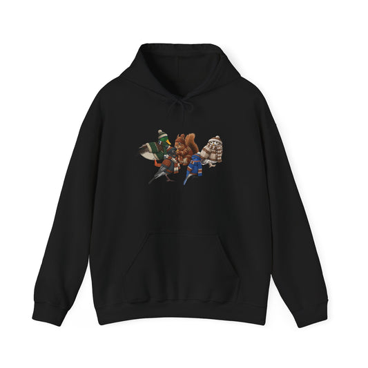 Funny Winter Hoodie: The Ultimate Cozy Bird Squad