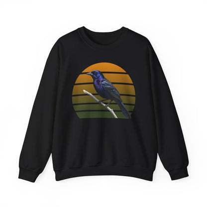 Grackle Sweatshirt | Common Grackle Birder Gift | Great-Tailed Bird Lover Crewneck