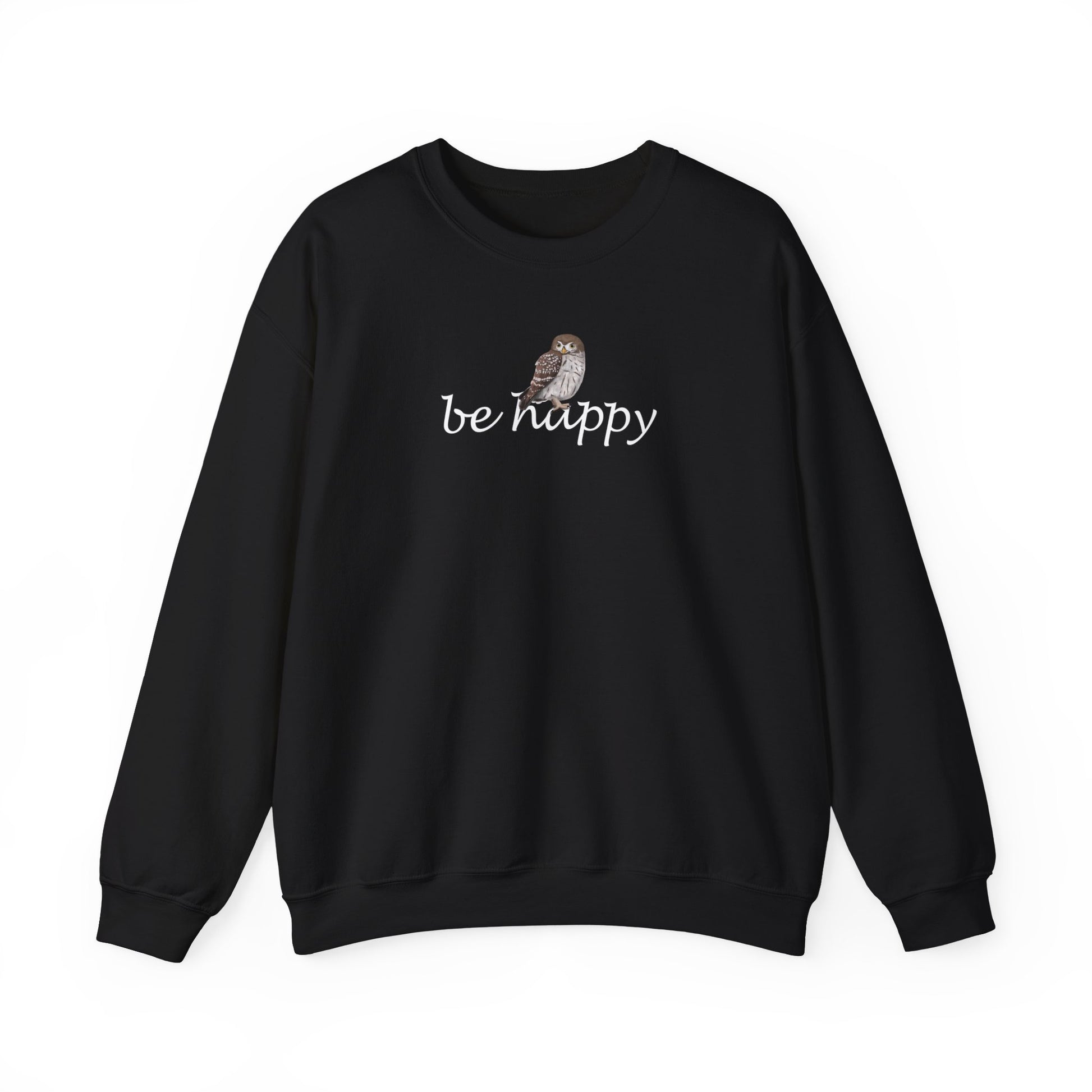 Owl Be Happy Bird Birding & Birdwatching Sweatshirt