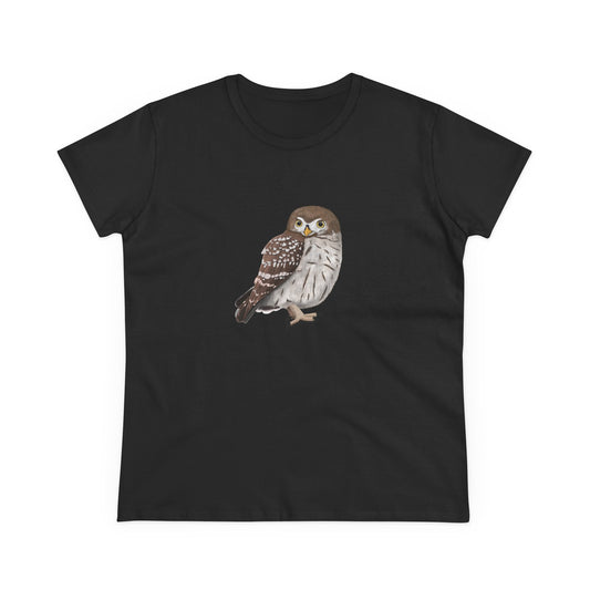 Owl Bird Design for Birdwatchers and Bird Lovers Women's T-Shirt