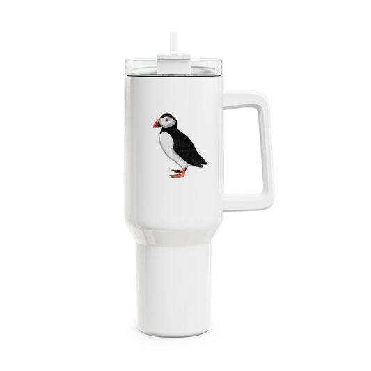 Papageitaucher Thermo-Tumbler 40oz (1,2L) – Edelstahl Isolierbecher für Vogelbeobachter