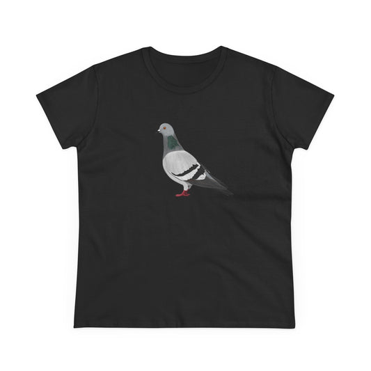 Pigeon Bird Design for Birdwatchers and Bird Lovers Women's T-Shirt