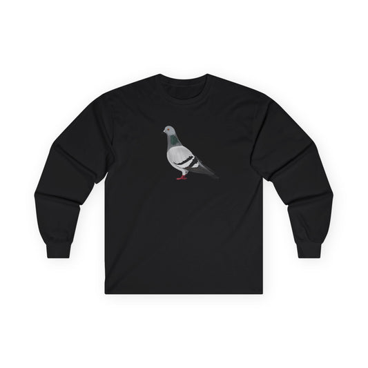 Pigeon Birding & Birdwatching Bird Cotton Long Sleeve T-Shirt