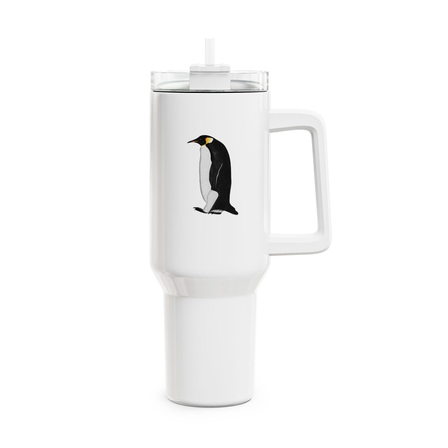 Pinguin Thermo-Tumbler 40oz (1,2L) – Edelstahl Isolierbecher für Vogelbeobachter