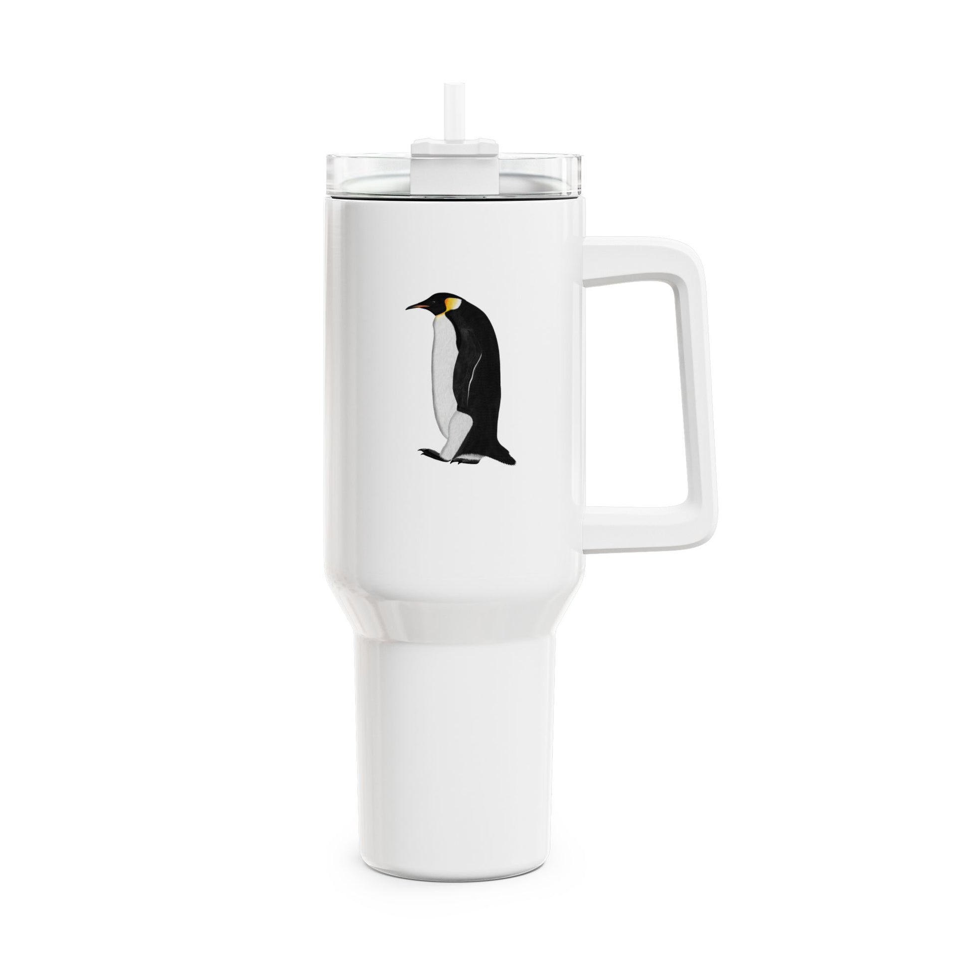 Pinguin Thermo-Tumbler 40oz (1,2L) – Edelstahl Isolierbecher für Vogelbeobachter