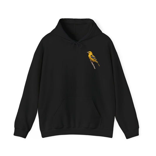 Pirol Vogel Hoodie - Kapuzenpullover für Vogelbeobachter & Naturliebhaber mit Vogelmotiv