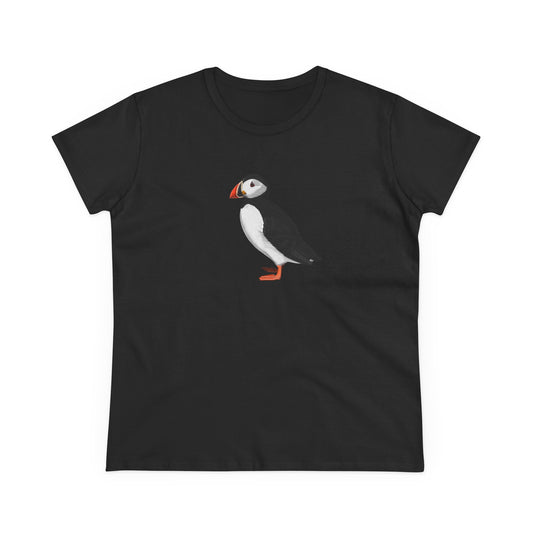 Puffin Bird Design for Birdwatchers and Bird Lovers Women's T-Shirt