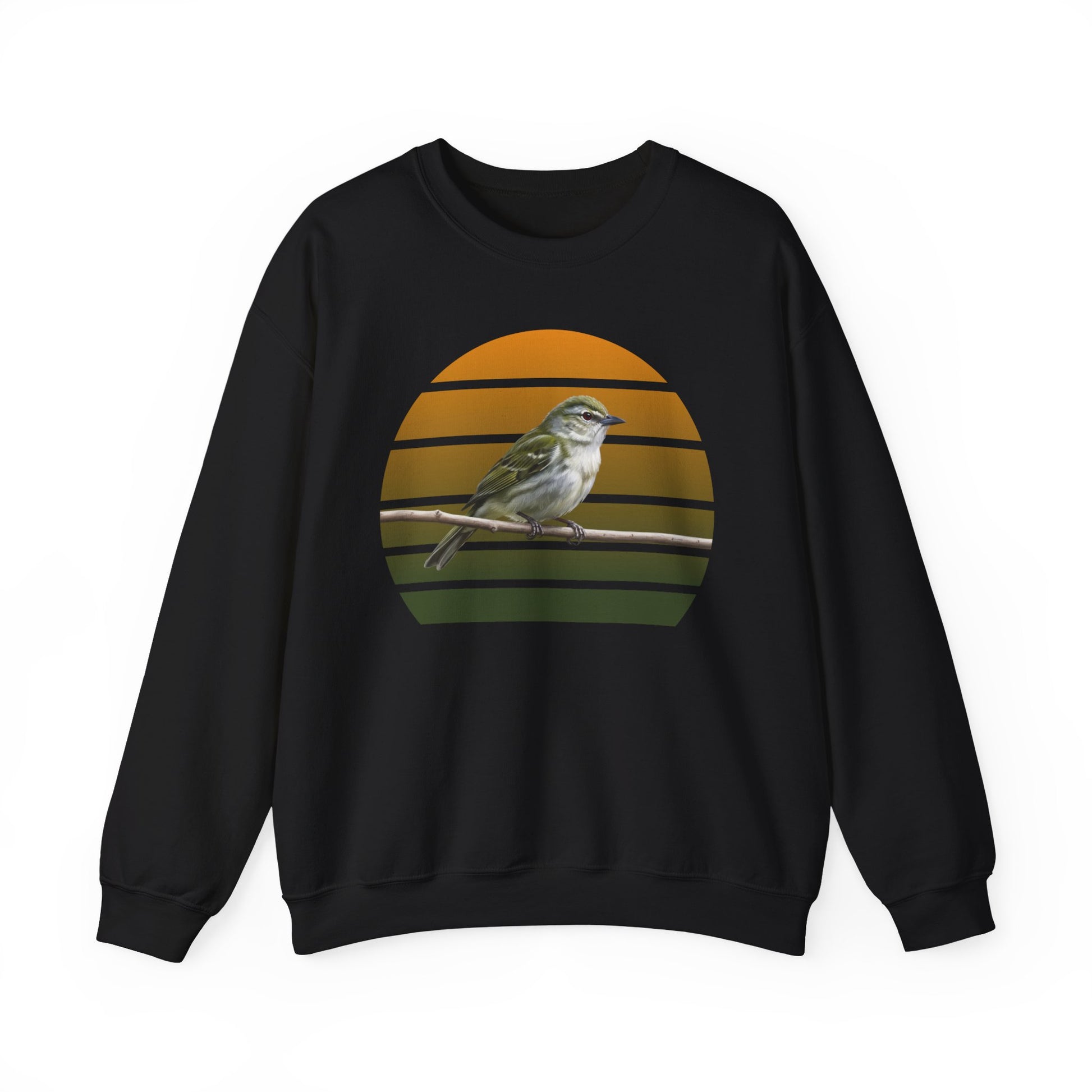 Red-Eyed Vireo Sweatshirt | Songbird Crewneck | Unique Birder Gift | Unisex Wildlife Pullover