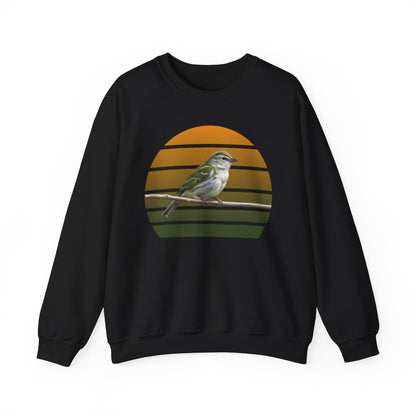 Red-Eyed Vireo Sweatshirt | Songbird Crewneck | Unique Birder Gift | Unisex Wildlife Pullover