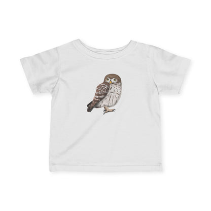 Süßes Eulen Vogel Tiermotiv T-Shirt für Babys und Kleinkinder