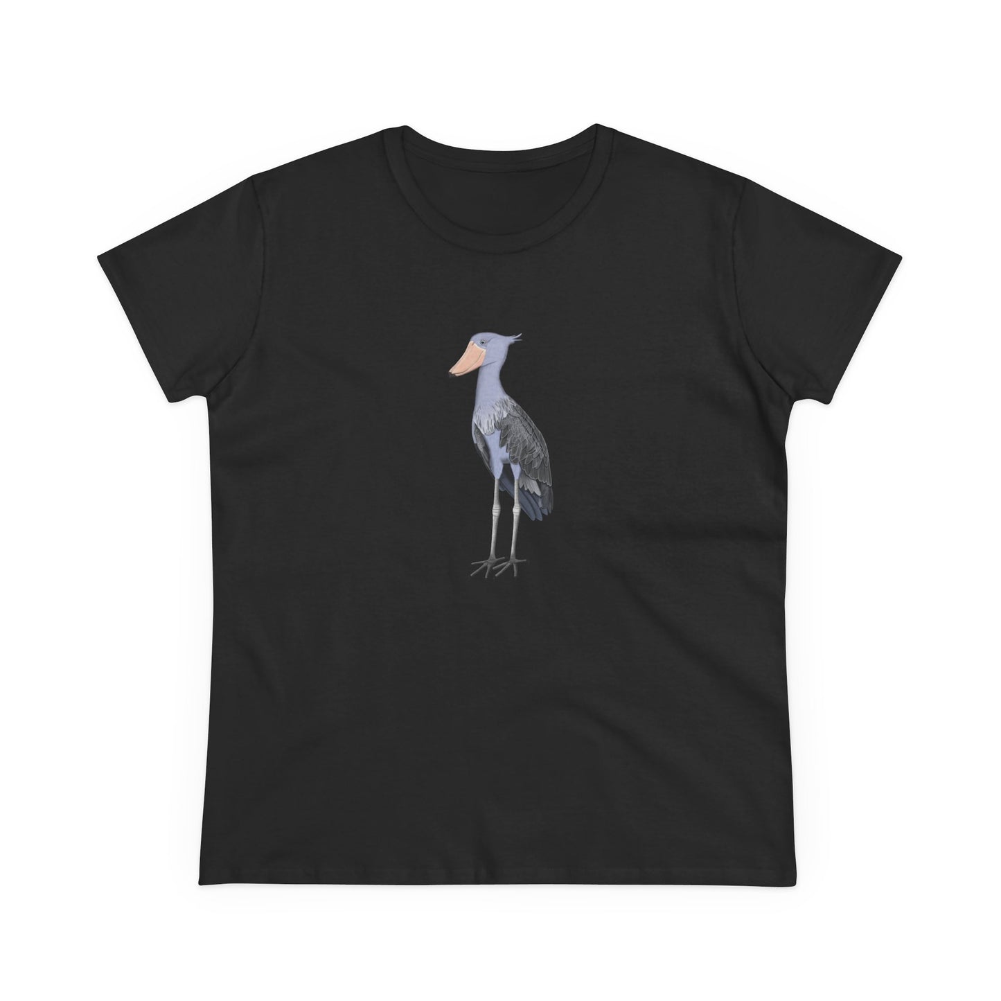 Shoebill Bird Design for Birdwatchers and Bird Lovers Women's T-Shirt