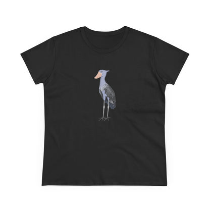 Shoebill Bird Design for Birdwatchers and Bird Lovers Women's T-Shirt