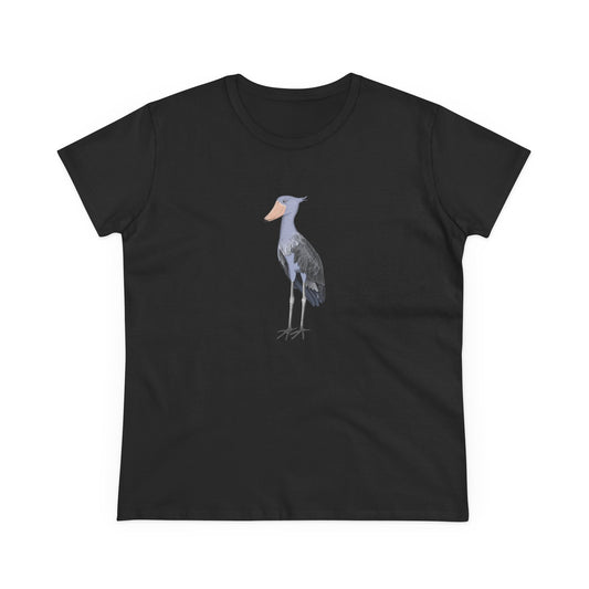 Shoebill Bird Design for Birdwatchers and Bird Lovers Women's T-Shirt