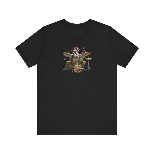 Sigi Specht (Drums) – Offizielles Die Gartenvögel Premium T-Shirt