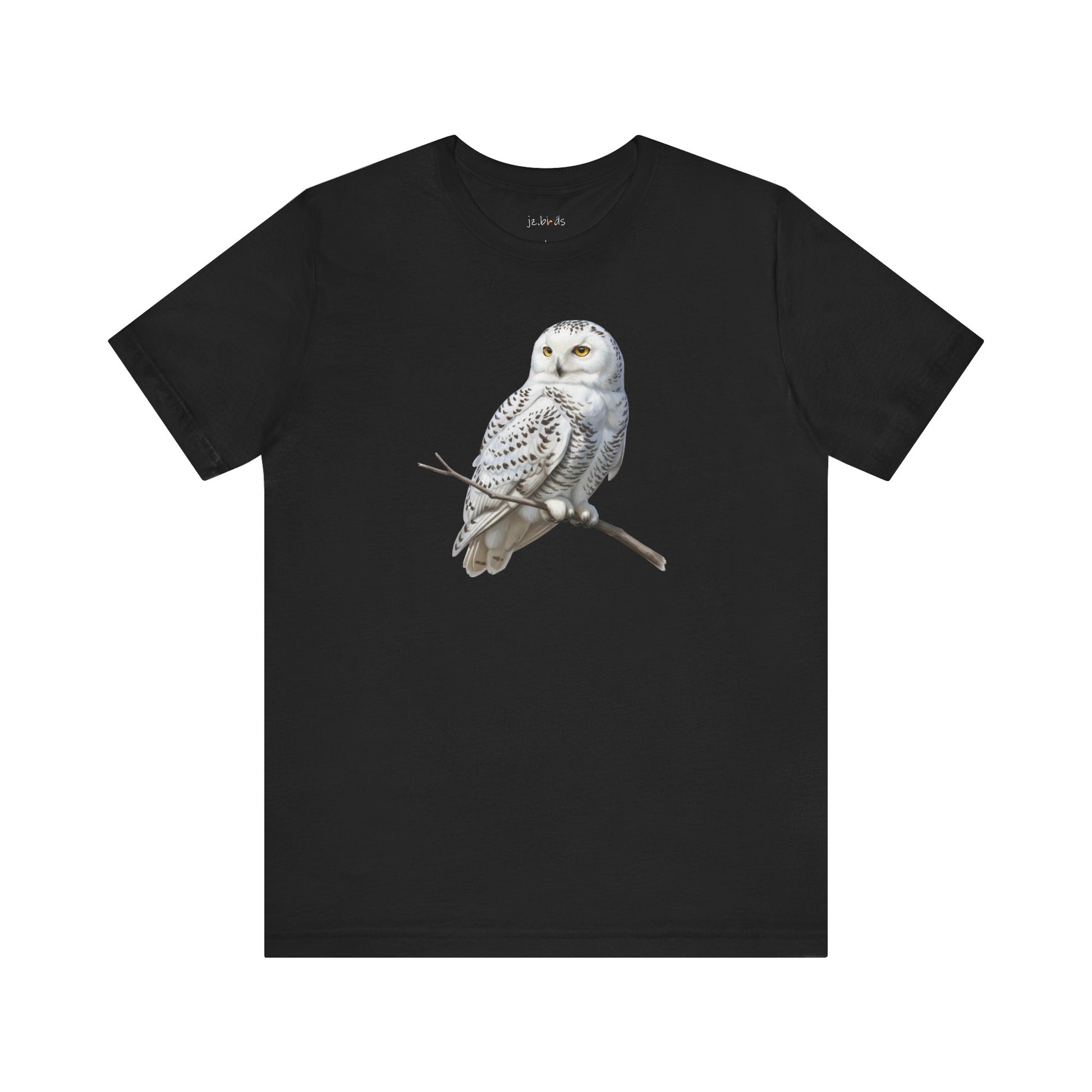 Snowy Owl T-Shirt | Unisex Bird Lover Tee | Wildlife Birder Gift