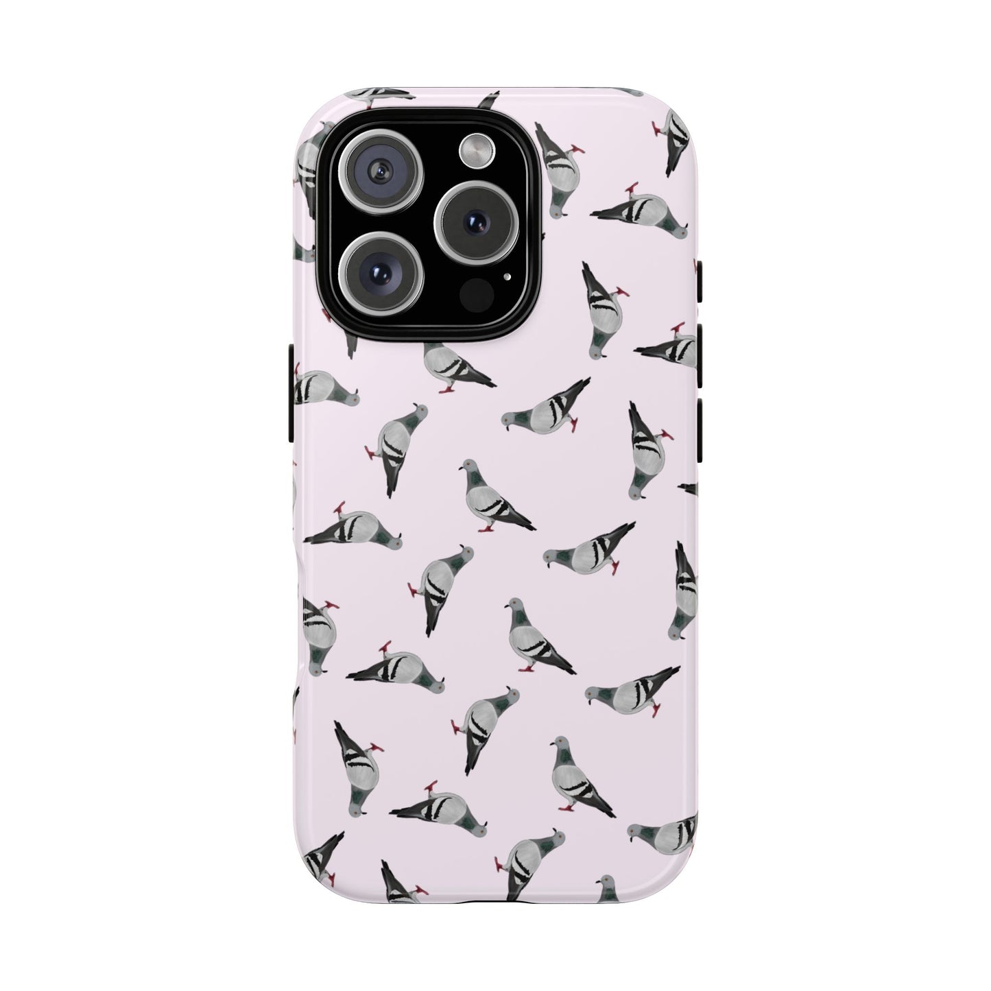 Taube Handyhülle in Rosa | Vogel-Motiv für iPhone & Google Pixel