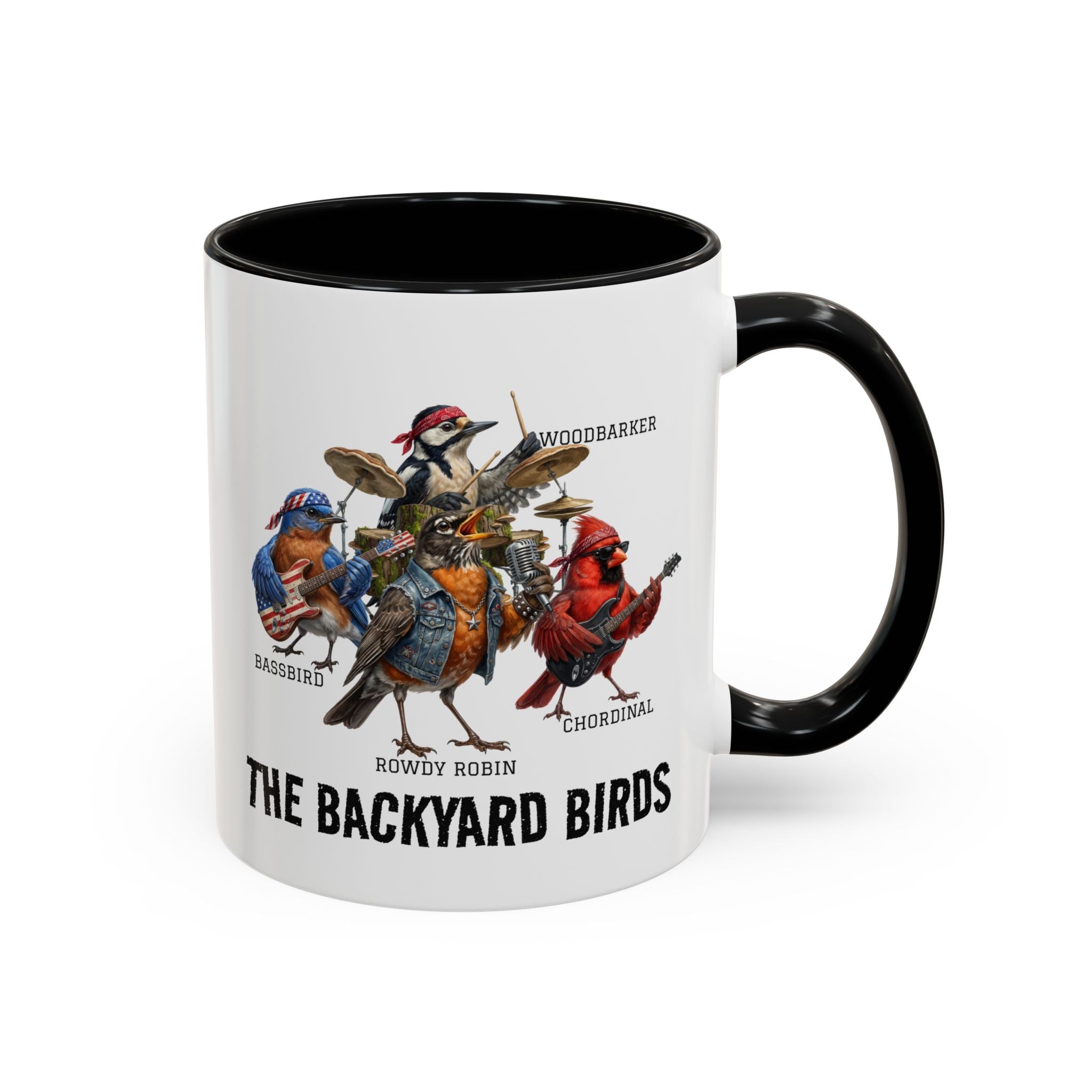 The Backyard Birds Tour Shirt | Funny Double-Sided Rock Band Tee