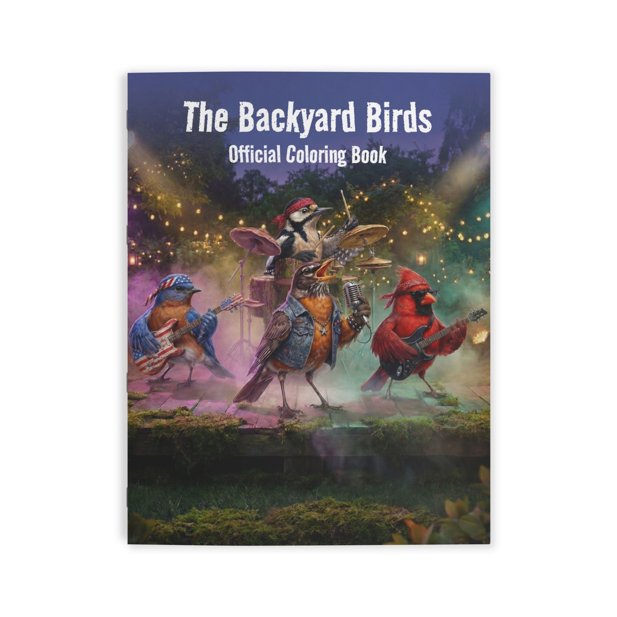 The Backyard Birds Tour Shirt | Funny Double-Sided Rock Band Tee