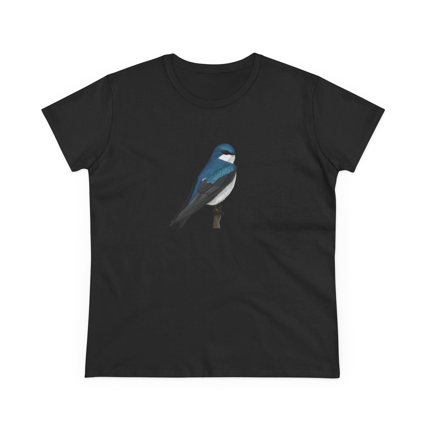 Tree Swallow Bird Design for Birdwatchers and Bird Lovers Women's T-Shirt