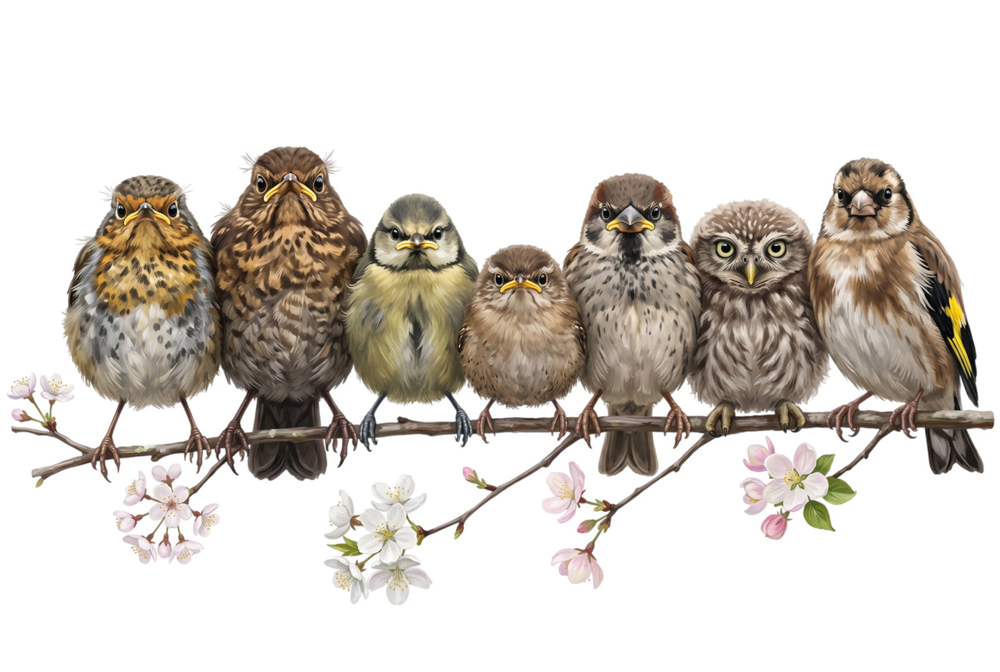 Heimische Vögel & Jungtiere | Die Nestlings-Kollektion