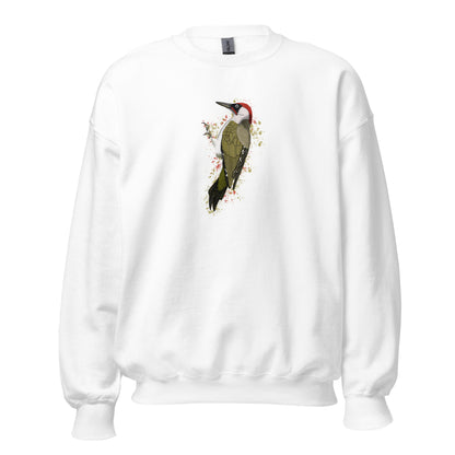 アオゲラ スウェット - 野鳥 バードウォッチング 愛鳥家 - ドイツデザイン