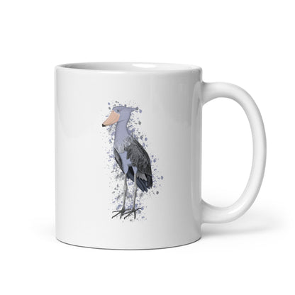 ハシビロコウ マグカップ - 野鳥 バードウォッチング ギフト - ドイツデザイン