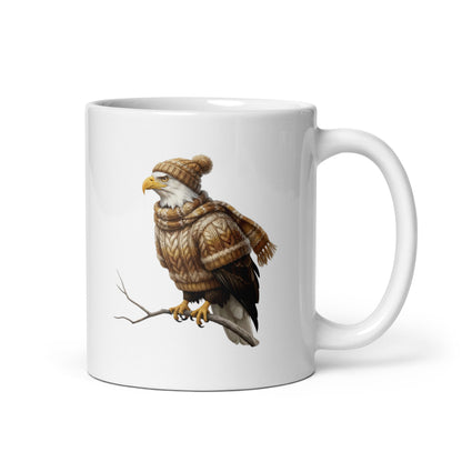 ハクトウワシ マグカップ - 野鳥 バードウォッチング ギフト もふもふ - ドイツデザイン