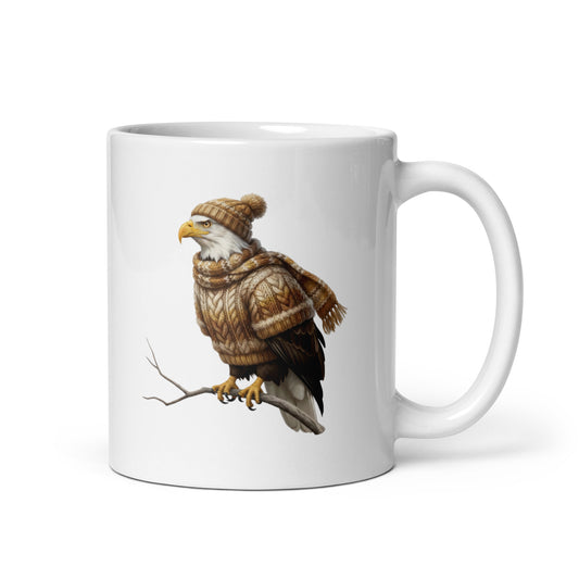 ハクトウワシ マグカップ - 野鳥 バードウォッチング ギフト もふもふ - ドイツデザイン