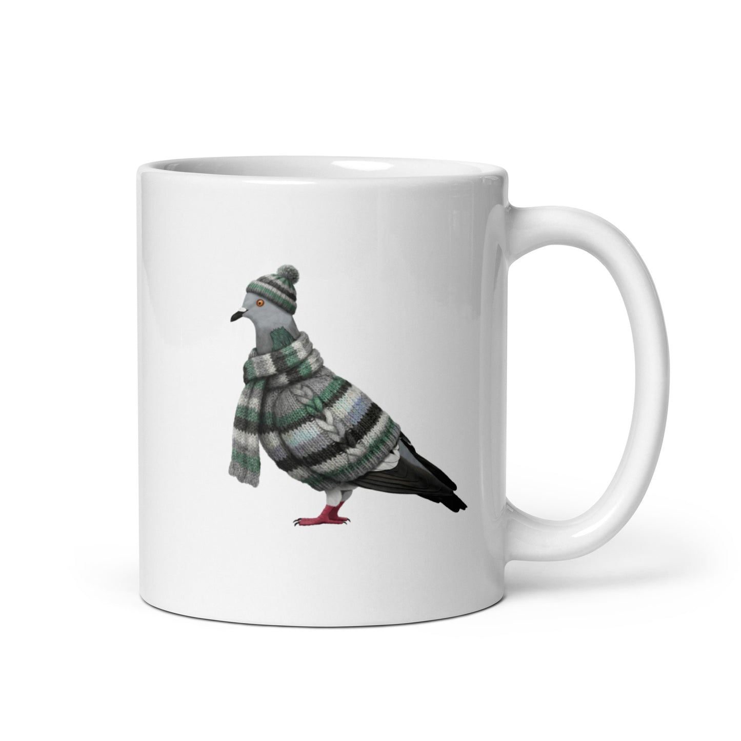 ハト マグカップ - 野鳥 バードウォッチング ギフト もふもふ - ドイツデザイン