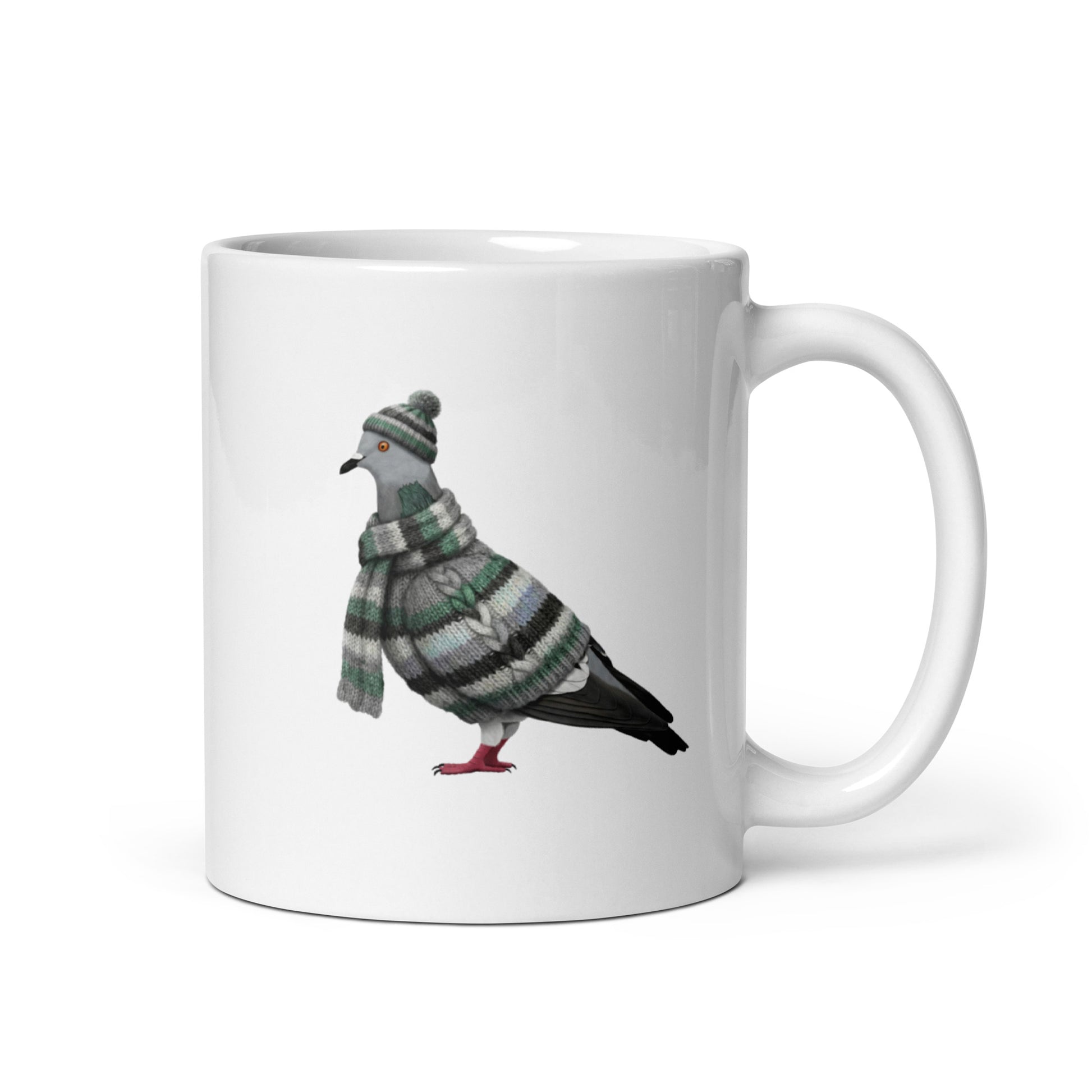 ハト マグカップ - 野鳥 バードウォッチング ギフト もふもふ - ドイツデザイン