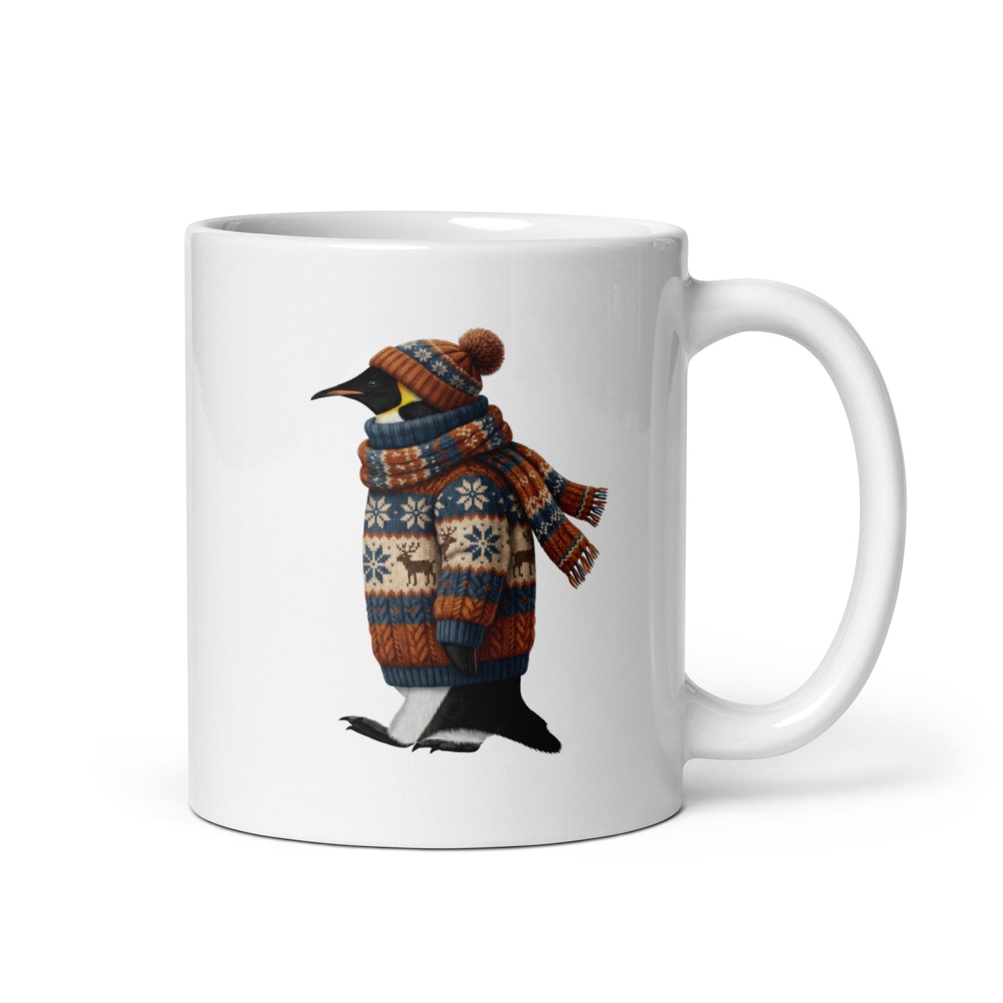 コウテイペンギン マグカップ - 野鳥 バードウォッチング ギフト もふもふ - ドイツデザイン