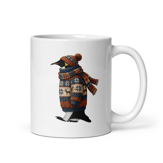 コウテイペンギン マグカップ - 野鳥 バードウォッチング ギフト もふもふ - ドイツデザイン