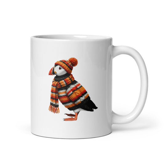 ツノメドリ マグカップ - 野鳥 バードウォッチング ギフト もふもふ - ドイツデザイン
