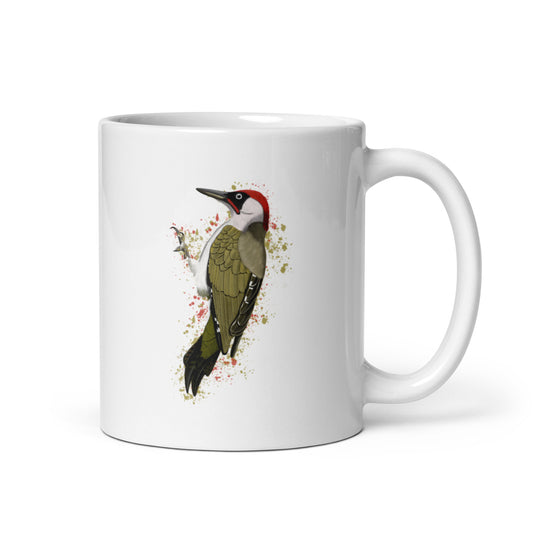 アオゲラ マグカップ - 野鳥 バードウォッチング ギフト - ドイツデザイン