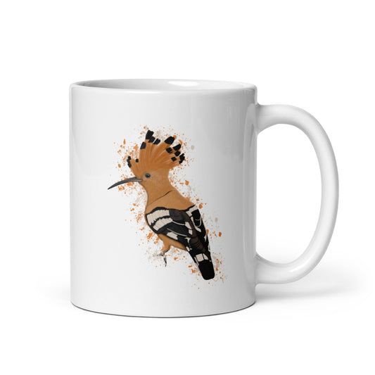 ヤツガシラ マグカップ - 野鳥 バードウォッチング ギフト - ドイツデザイン